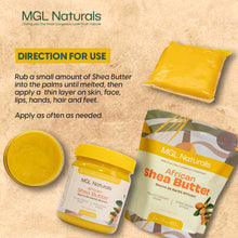 Load image into Gallery viewer, MGL Naturals Unrefined African Shea Butter Yellow 5 lb