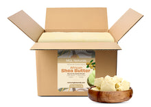 Load image into Gallery viewer, MGL Naturals Unrefined African Shea Butter 25 lb Ivory | White