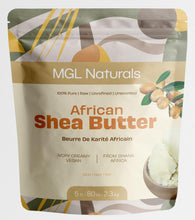 Load image into Gallery viewer, MGL Naturals Unrefined African Shea Butter 5lb Ivory | White