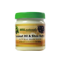Load image into Gallery viewer, MGL Naturals Coconut Oil and Shea Butter Hair Food