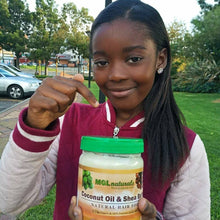 Load image into Gallery viewer, MGL Naturals Coconut Oil and Shea Butter Hair Food