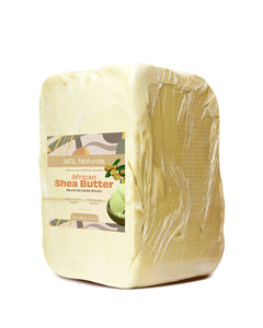 MGL Naturals Unrefined African Shea Butter 25 lb Ivory | White