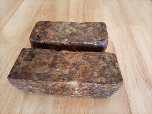 Raw African Black Soap