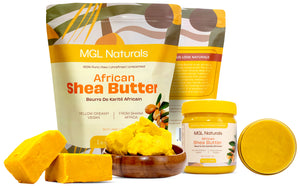 African Shea Butter - Golden Yellow 16oz