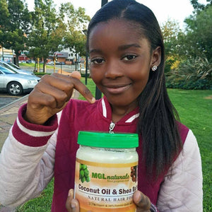 MGL Naturals Coconut Oil and Shea Butter Hair Food